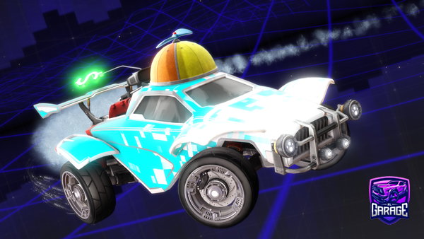 A Rocket League car design from Mrcrabstl