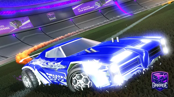 A Rocket League car design from Ebdot2369