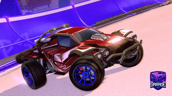 A Rocket League car design from GLTCHMOON