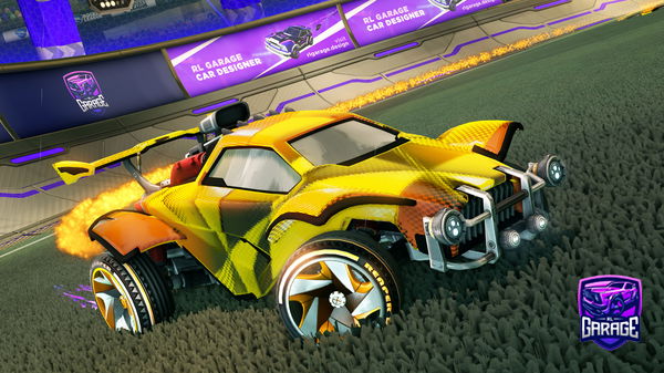 A Rocket League car design from Kloni200