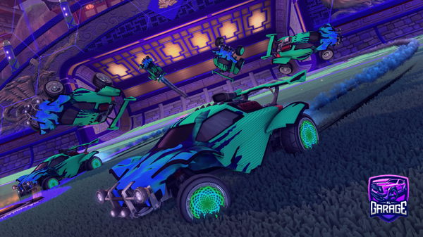 A Rocket League car design from NixusD3rk