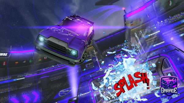 A Rocket League car design from metaking02