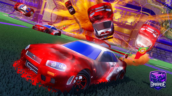 A Rocket League car design from JJonas_13