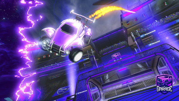 A Rocket League car design from vagola