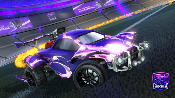 A Rocket League car design from muchtarrl