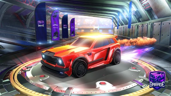 A Rocket League car design from theghoulish_