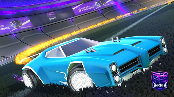 A Rocket League car design from Joemamagar