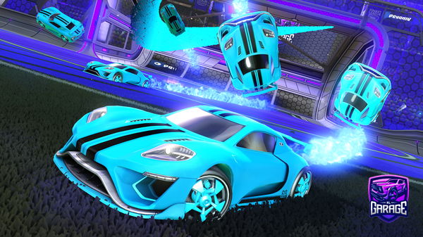 A Rocket League car design from YKP3