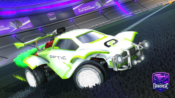 A Rocket League car design from ZPachiX
