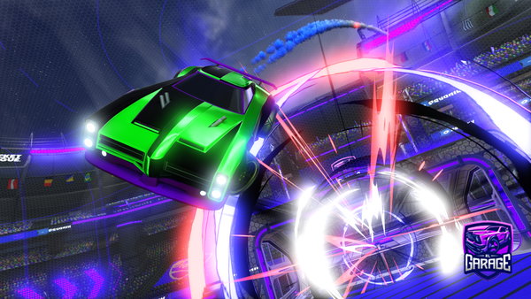 A Rocket League car design from Andresguitar10