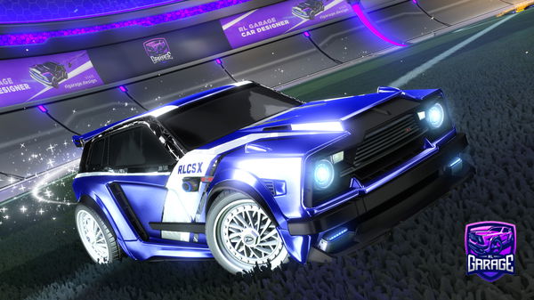 A Rocket League car design from FennecUserRlcs