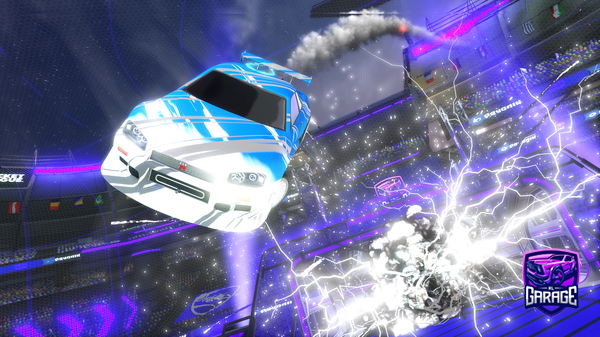 A Rocket League car design from mytheye