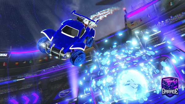 A Rocket League car design from juiceoflife