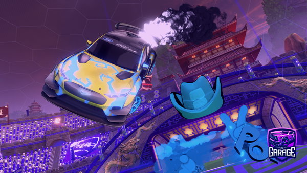 A Rocket League car design from W-KEY_ag7