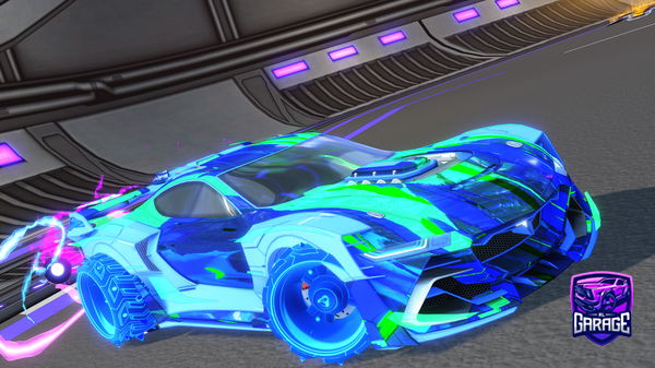 A Rocket League car design from swaggYYoga