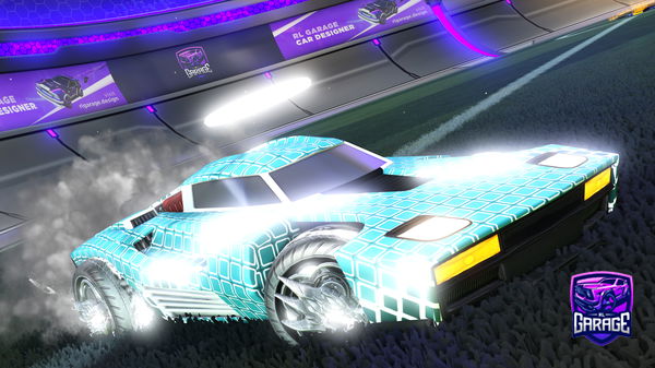 A Rocket League car design from YtTimberedElf132