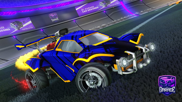 A Rocket League car design from pedrordrgz13