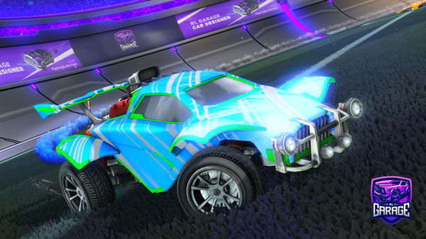 A Rocket League car design from FamiliarDuck