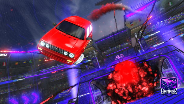A Rocket League car design from Ntr0