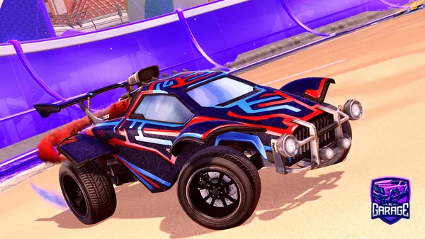 A Rocket League car design from Sch_Ale