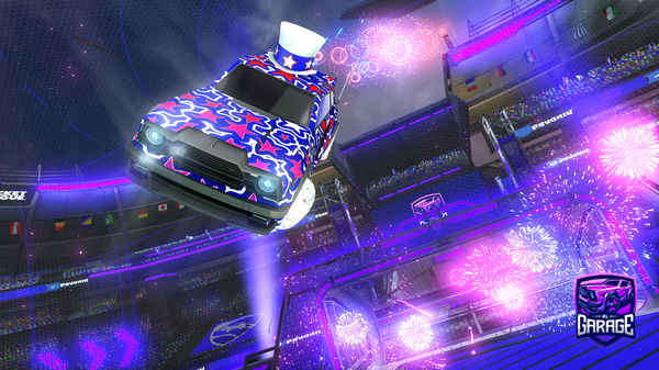 A Rocket League car design from corytana