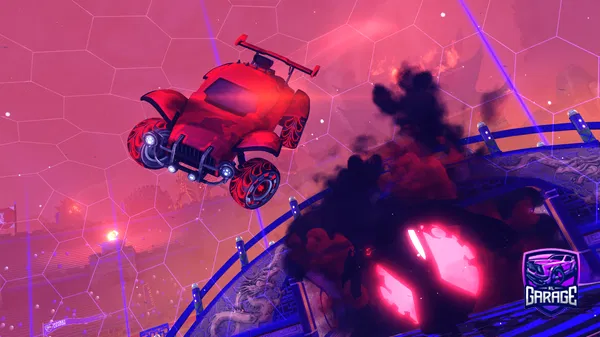 A Rocket League car design from EK1102