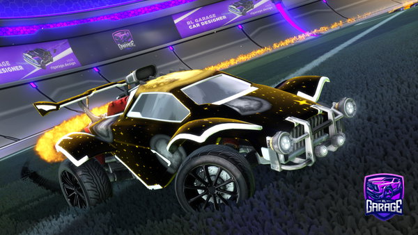 A Rocket League car design from Mando05