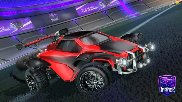 A Rocket League car design from Verrkami