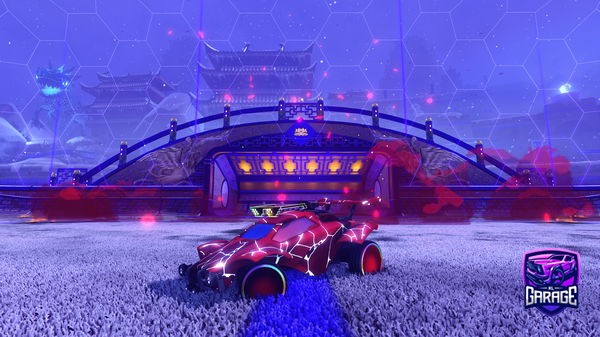 A Rocket League car design from NissanSkyline10