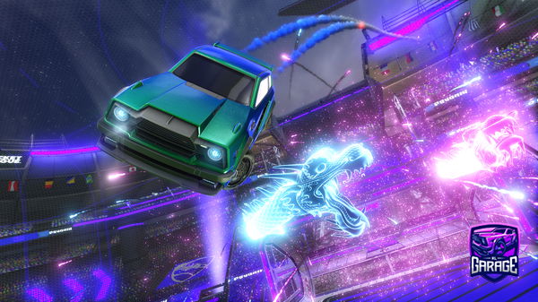 A Rocket League car design from spicy16236