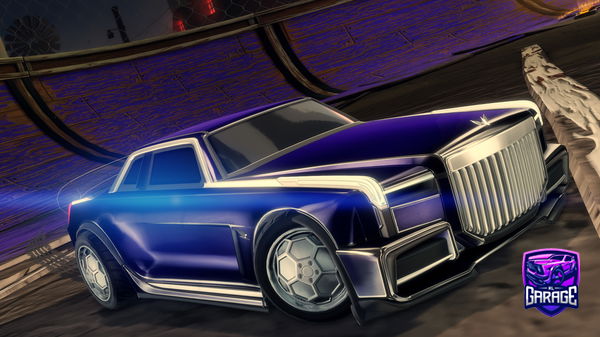 A Rocket League car design from LOLOLTIGER