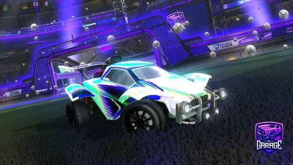 A Rocket League car design from Finitemoth6625