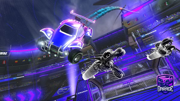 A Rocket League car design from Mommi180