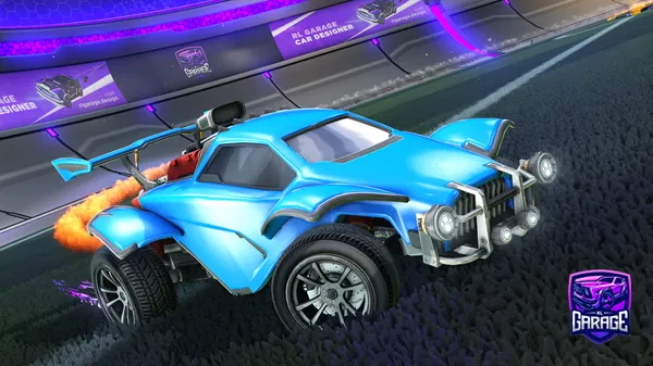 A Rocket League car design from marri