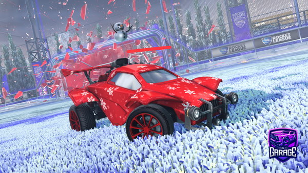 A Rocket League car design from Ilqfy