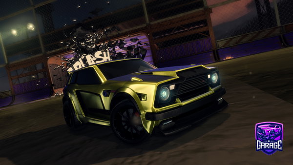 A Rocket League car design from muchtarrl