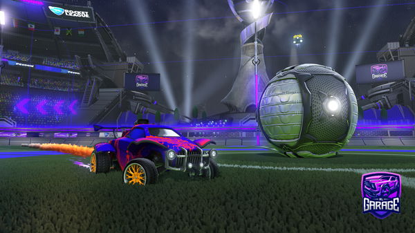 A Rocket League car design from thegunner447