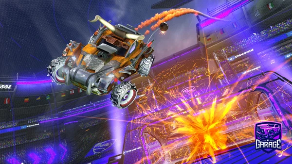 A Rocket League car design from VisualHunter