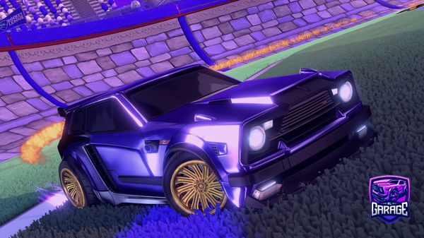 A Rocket League car design from Hey4093