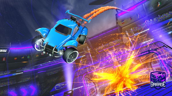 A Rocket League car design from B-M-F9