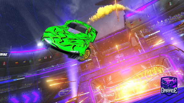 A Rocket League car design from Skixz12