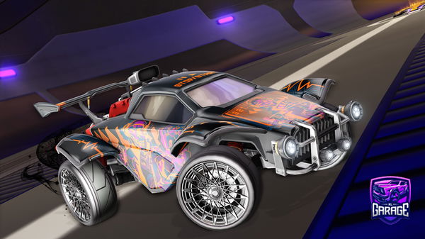 A Rocket League car design from Asahno_350