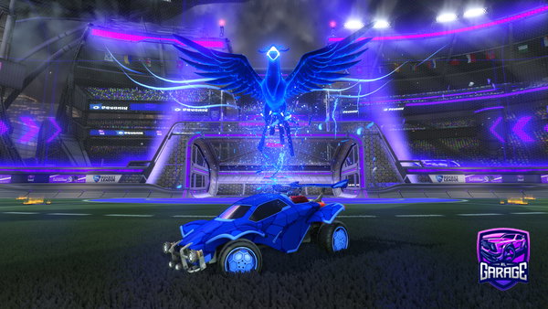 A Rocket League car design from oneidontwant