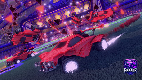 A Rocket League car design from DRACHENTRAX