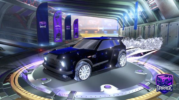 A Rocket League car design from Crashnin_Band