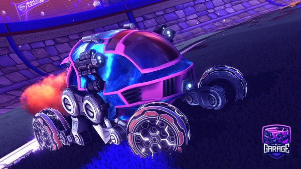 A Rocket League car design from Shooteo2313