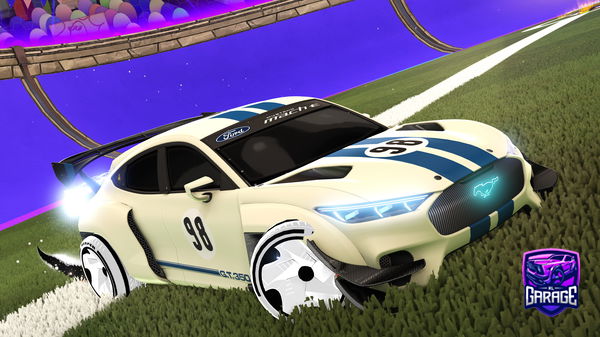 A Rocket League car design from MacMD