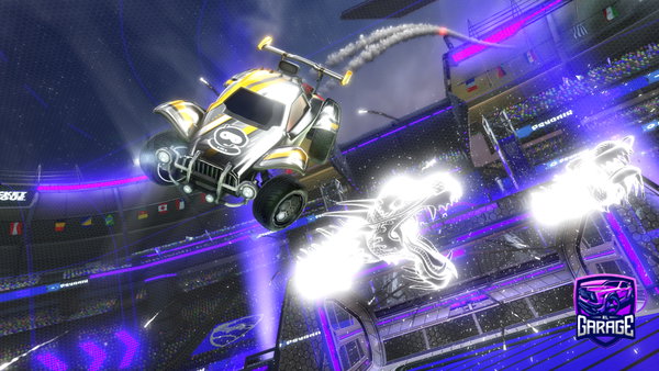 A Rocket League car design from FaZeGarfield389