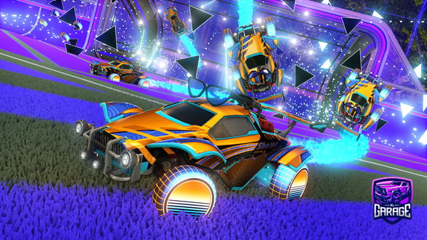 A Rocket League car design from intothecity