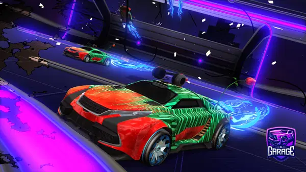 A Rocket League car design from Slime-rancher